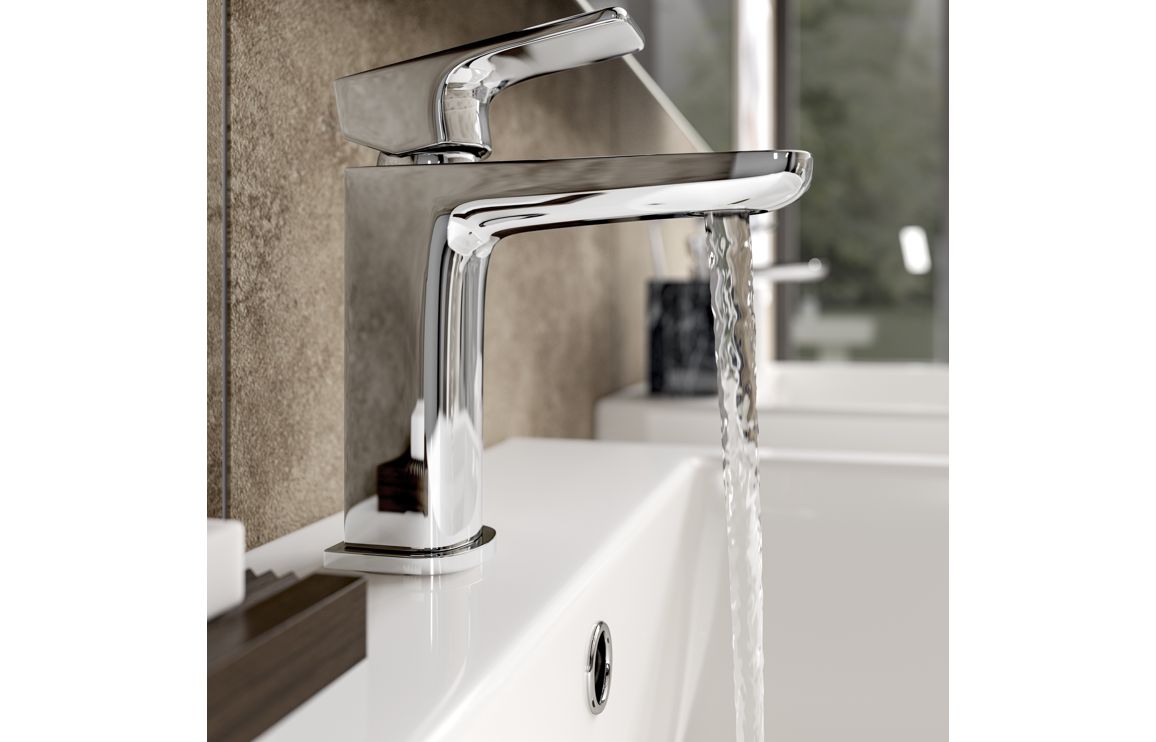 Kagera Basin Mixer & Waste - Chrome - Image 3