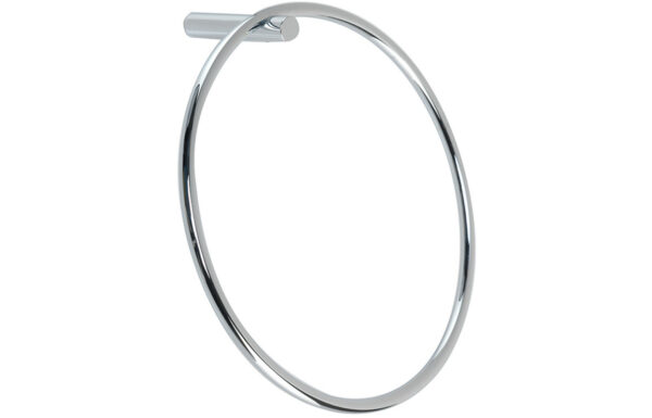 Garnet Towel Ring - Chrome