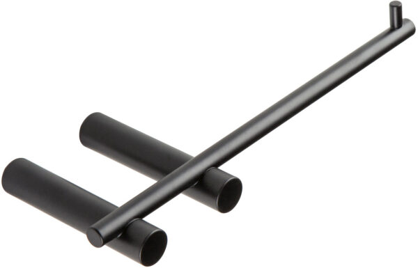 Garnet Toilet Roll Holder - Black