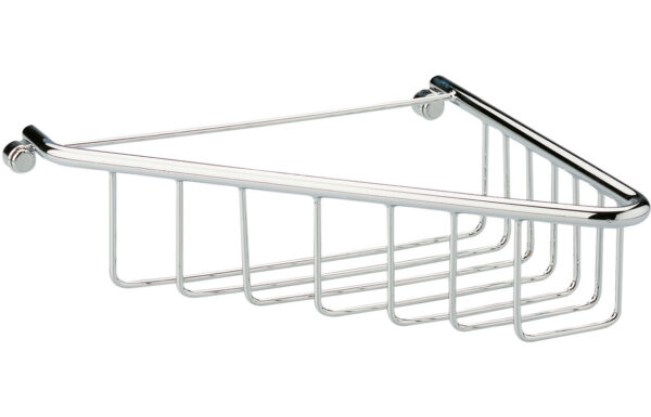 Pearl 1-Tier Corner Shower Caddy - Chrome