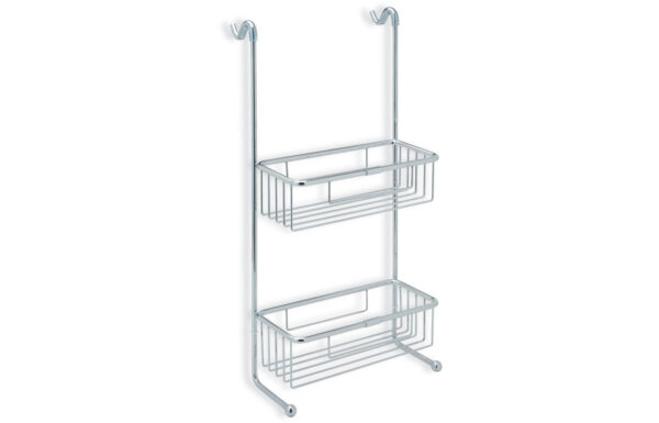 Dolomite 2-Tier Shower Caddy - Chrome