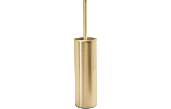 Garnet Wall Mounted Toilet Brush Holder - Brushed Brass
