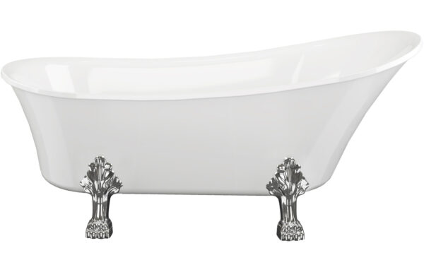 Dundas Freestanding 1620x700x770mm 0TH Bath w/Feet