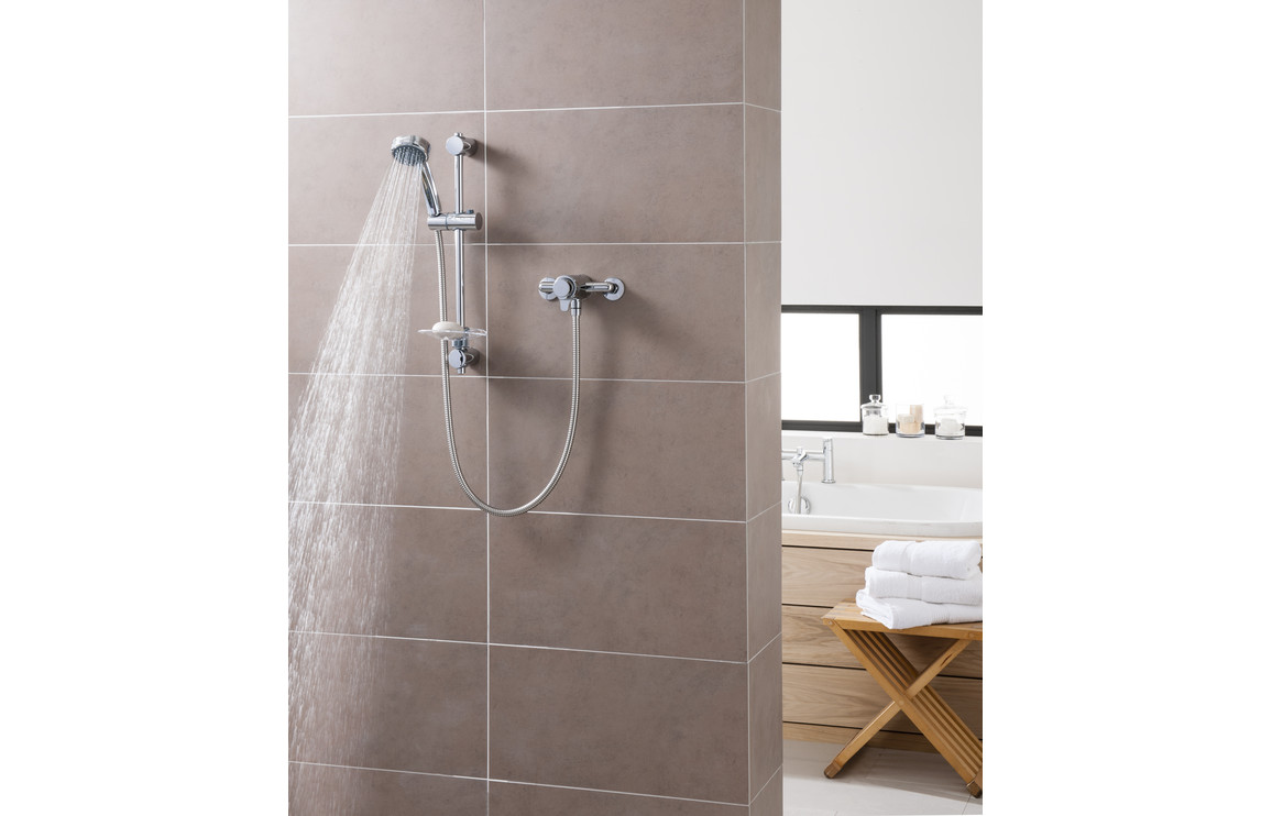 Triton Dene Concentric Thermostatic Mixer Shower - Chrome - Image 3