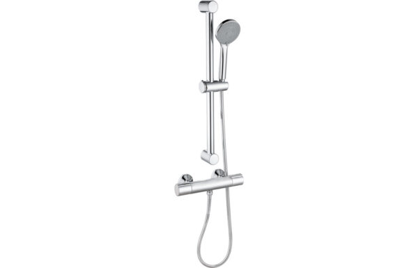 Andromeda Cool-Touch Thermostatic Bar Mixer Shower - Chrome