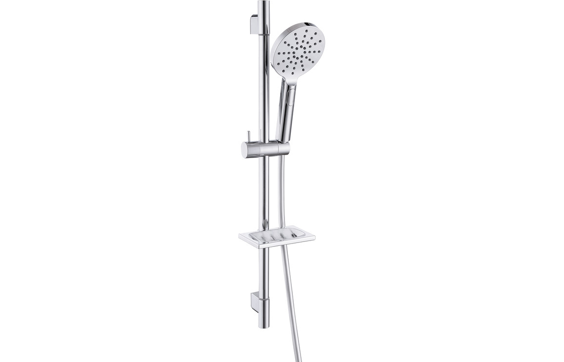 Aquila Round Push Button Shower Kit
