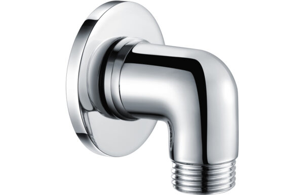 Atlas Traditional Wall Outlet Elbow - Chrome