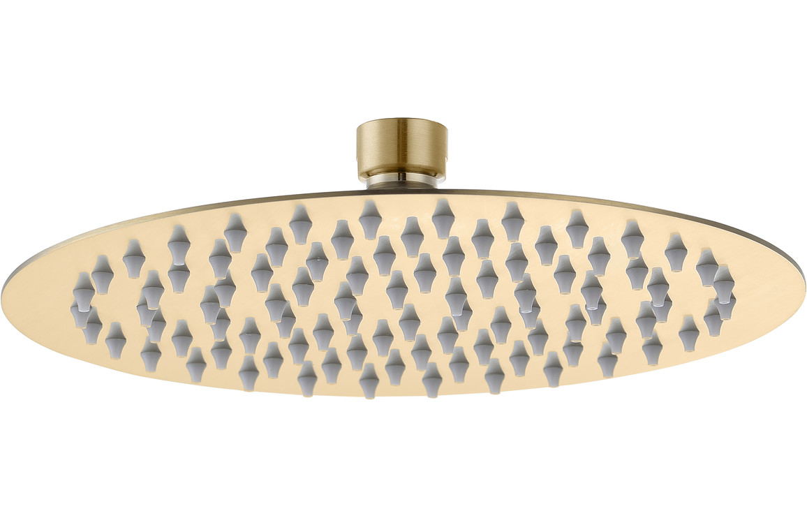 Aquila Round Shower Valve & Kit Pack 1 - Brushed Brass - Image 3