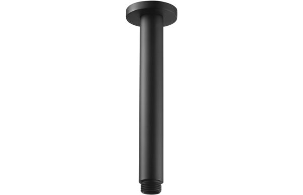 Aquila 180mm Round Ceiling Arm - Matt Black