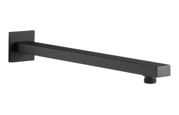 Sagittarius 350mm Square Shower Arm - Matt Black