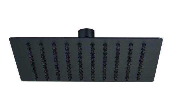 Sagittarius 200mm Square Ultraslim Showerhead - Matt Black