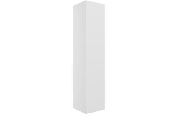 Oregon 350mm Wall Hung 1 Door Tall Unit - Matt White