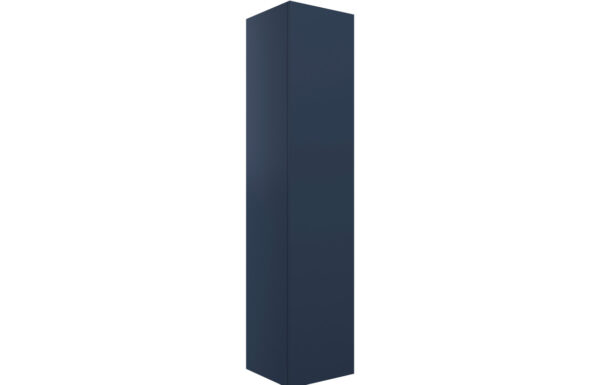 Oregon 350mm Wall Hung 1 Door Tall Unit - Matt Deep Blue