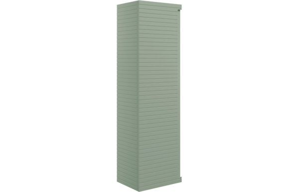 Wyoming 350mm Wall Hung 1 Door Tall Unit - Matt Willow Green