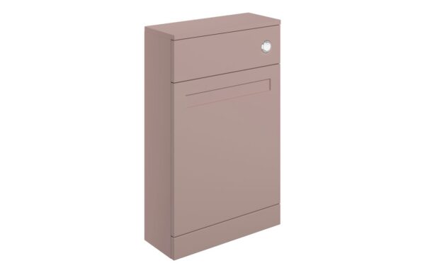 Maine 500mm Floor Standing WC Unit - Matt Peony