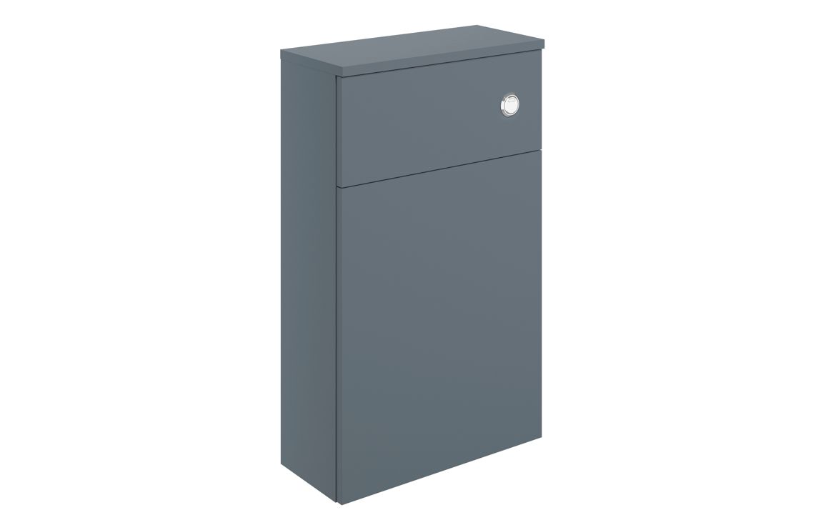 Utah 503mm Floor Standing WC Unit - Matt Storm Blue