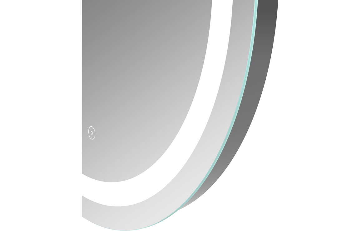 Madoes 600mm Round Front-Lit LED Mirror - Image 2