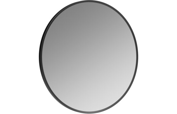 Dyce 500mm Round Mirror - Matt Black