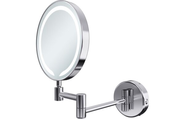Inchture Round LED Cosmetic Mirror - Chrome