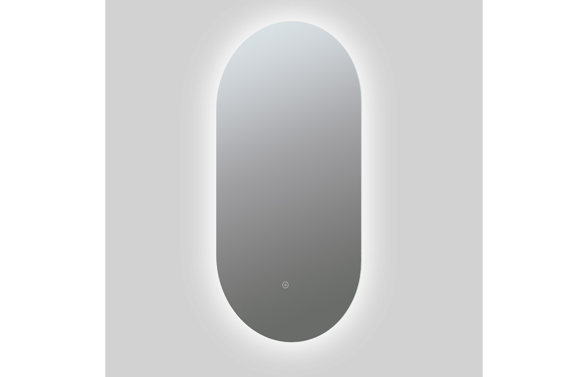 Rhu 400mm Oblong Back-Lit LED Mirror