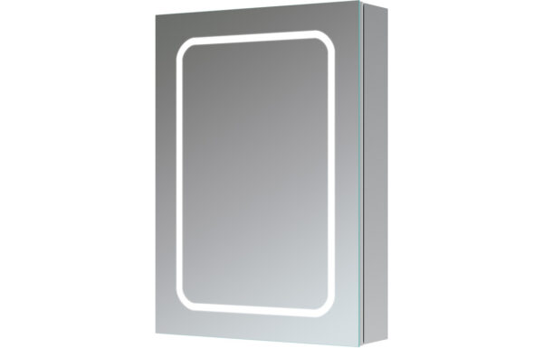 Linwood 500mm 1 Door Front-Lit LED Mirror Cabinet