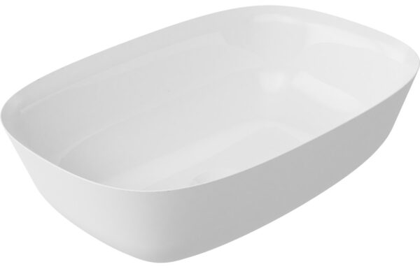 Mhor 460x320mm Resin Washbowl - White