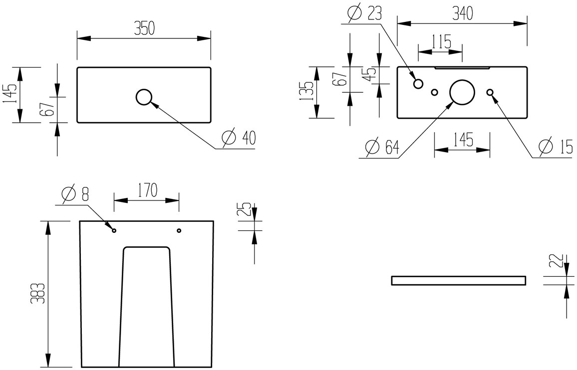 Cairn Rimless Short Projection Close Coupled Fully Shrouded WC & Soft Close Seat - Image 3