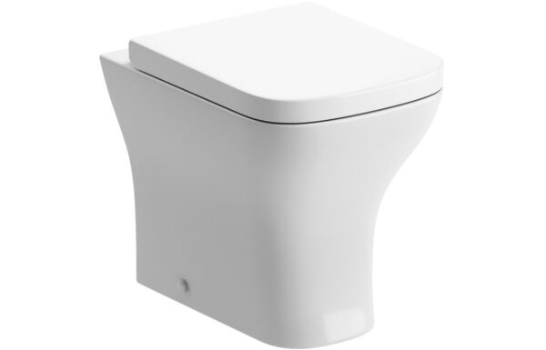 Etive Mor Rimless Back To Wall WC & Wrapover Soft Close Seat