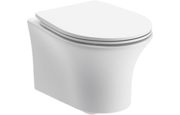 Ledi Rimless Wall Hung WC & Soft Close Seat