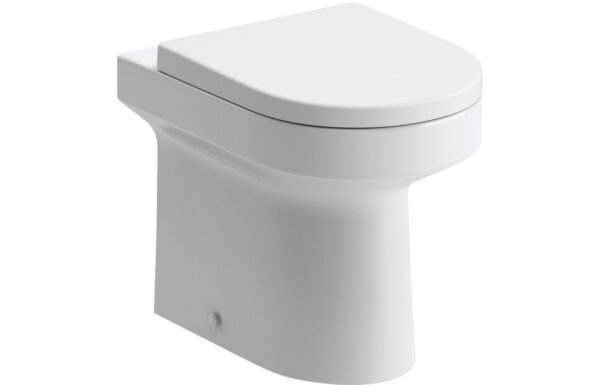 Nevis Soft Close Toilet Seat - White