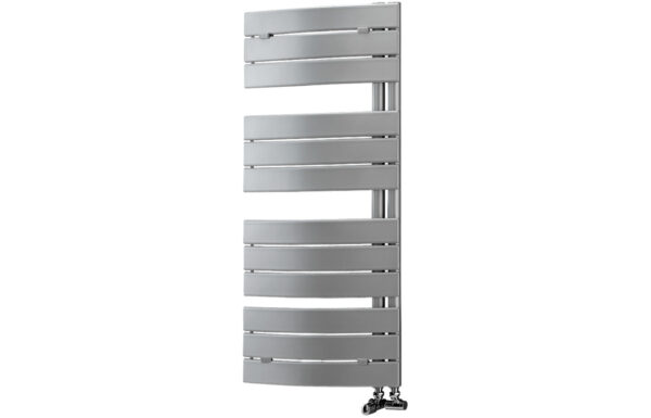 Stromboli Curved Panel Ladder Radiator (550x1080x49mm) - Chrome