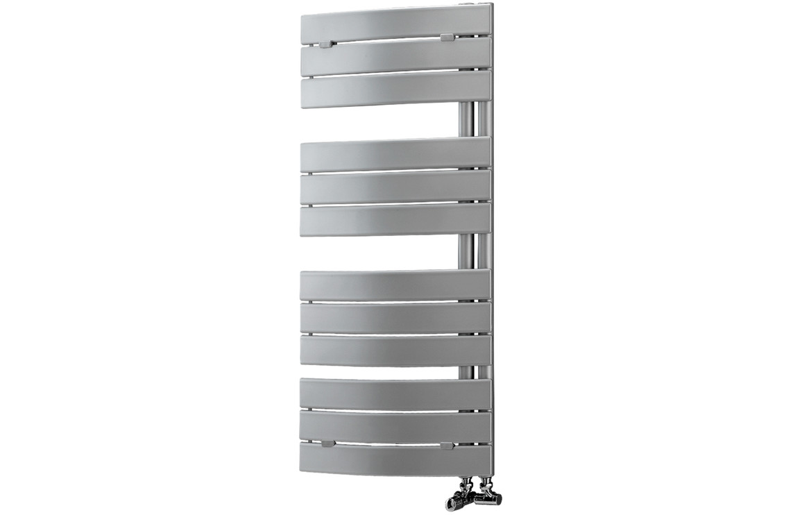 Stromboli Curved Panel Ladder Radiator (550x1080x49mm) - Chrome