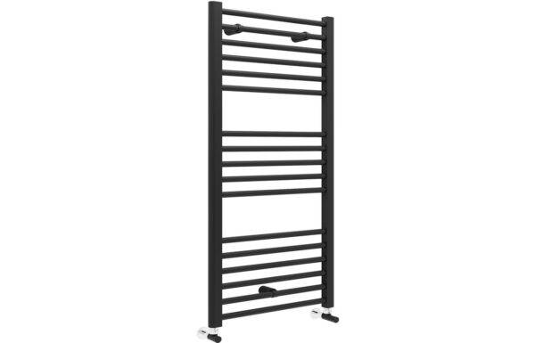 Rain Straight 30mm Ladder Radiator (600x1200x30mm) - Matt Black
