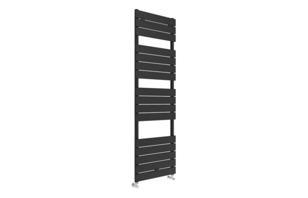 Shadow Square Ladder Radiator (500x1500mm) - Black