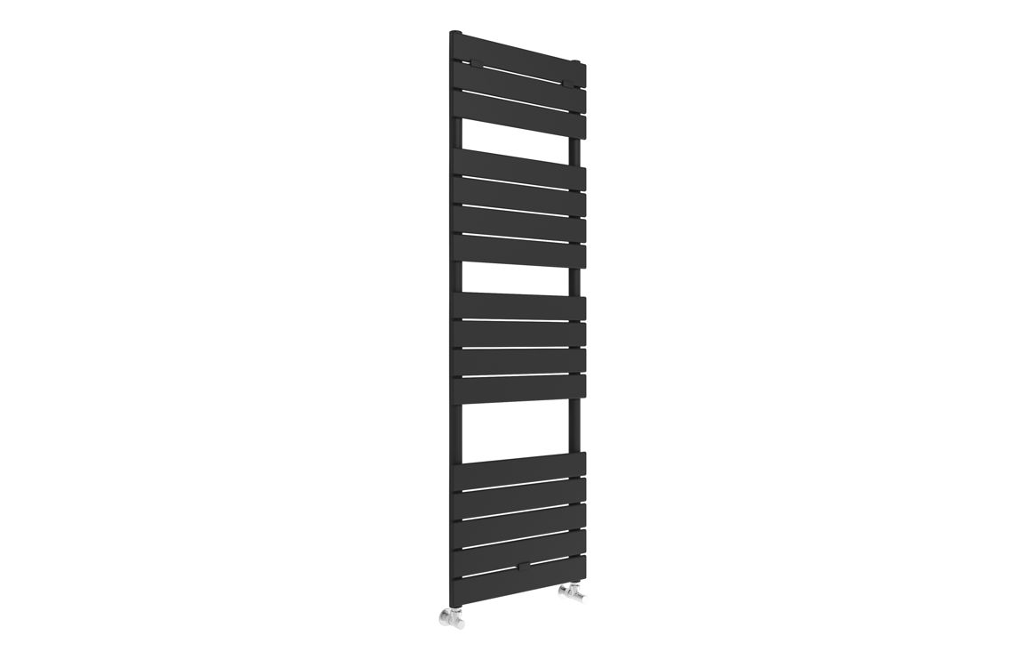 Shadow Square Ladder Radiator (500x1500mm) - Black