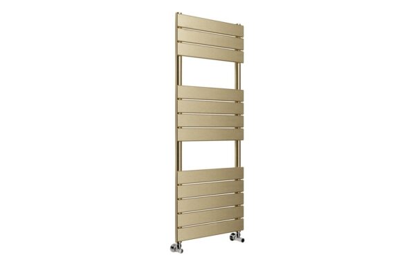 Shadow Square Ladder Radiator (500x1200mm) - Brushed Brass