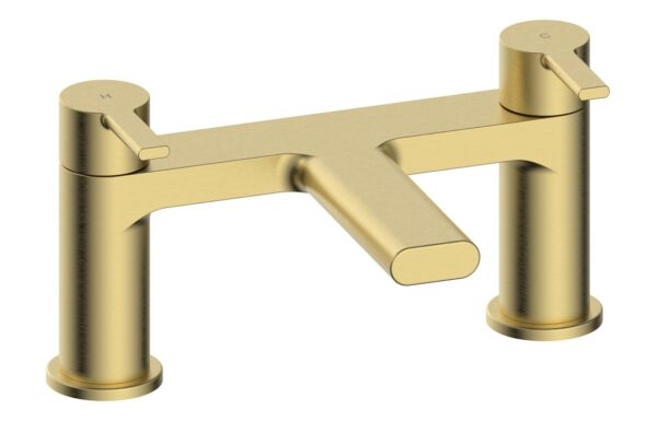 Milan Bath Filler - Brushed Brass