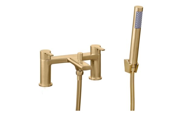 Milan Bath/Shower Mixer - Brushed Brass