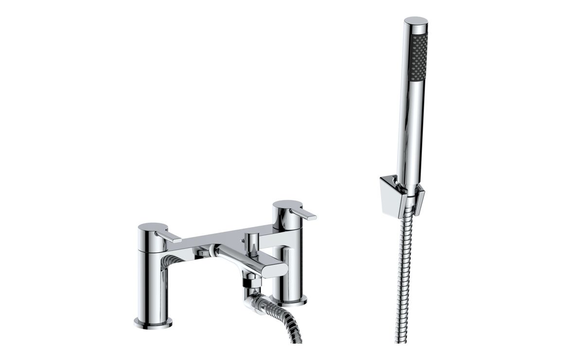 Milan Bath/Shower Mixer - Chrome