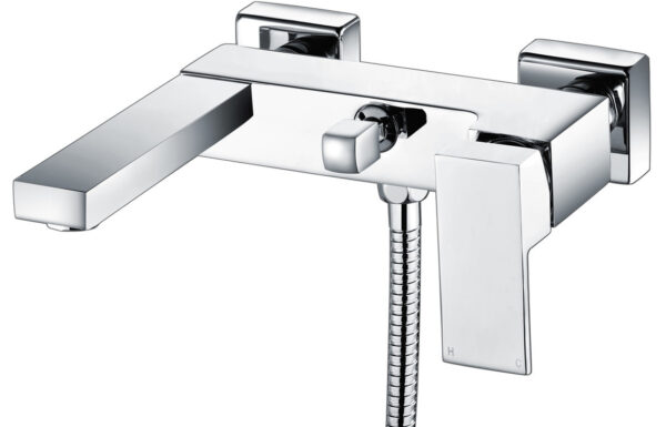 Trenton Wall Mounted Shower Mixer & Shower Kit - Chrome