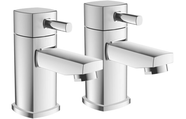 Nevada Bath Taps - Chrome
