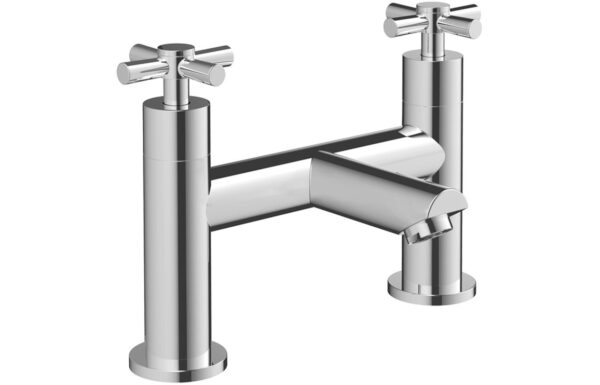 Mae Bath Filler - Chrome