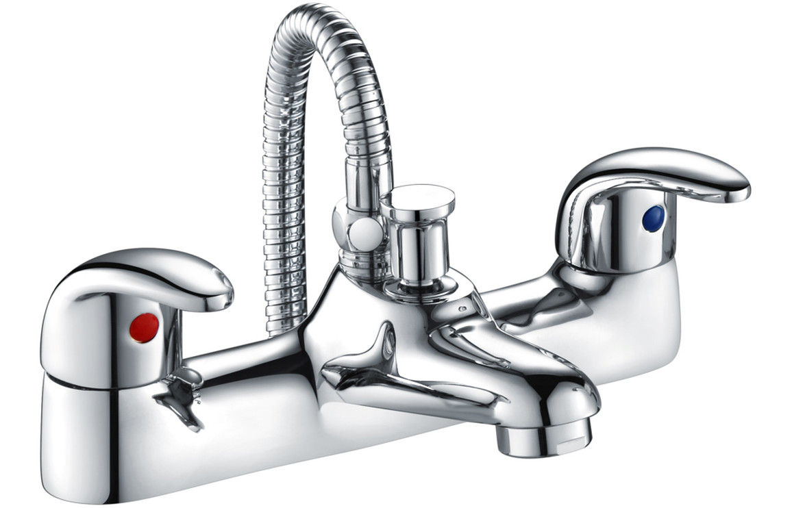 Devon Low Pressure Bath/Shower Mixer - Chrome