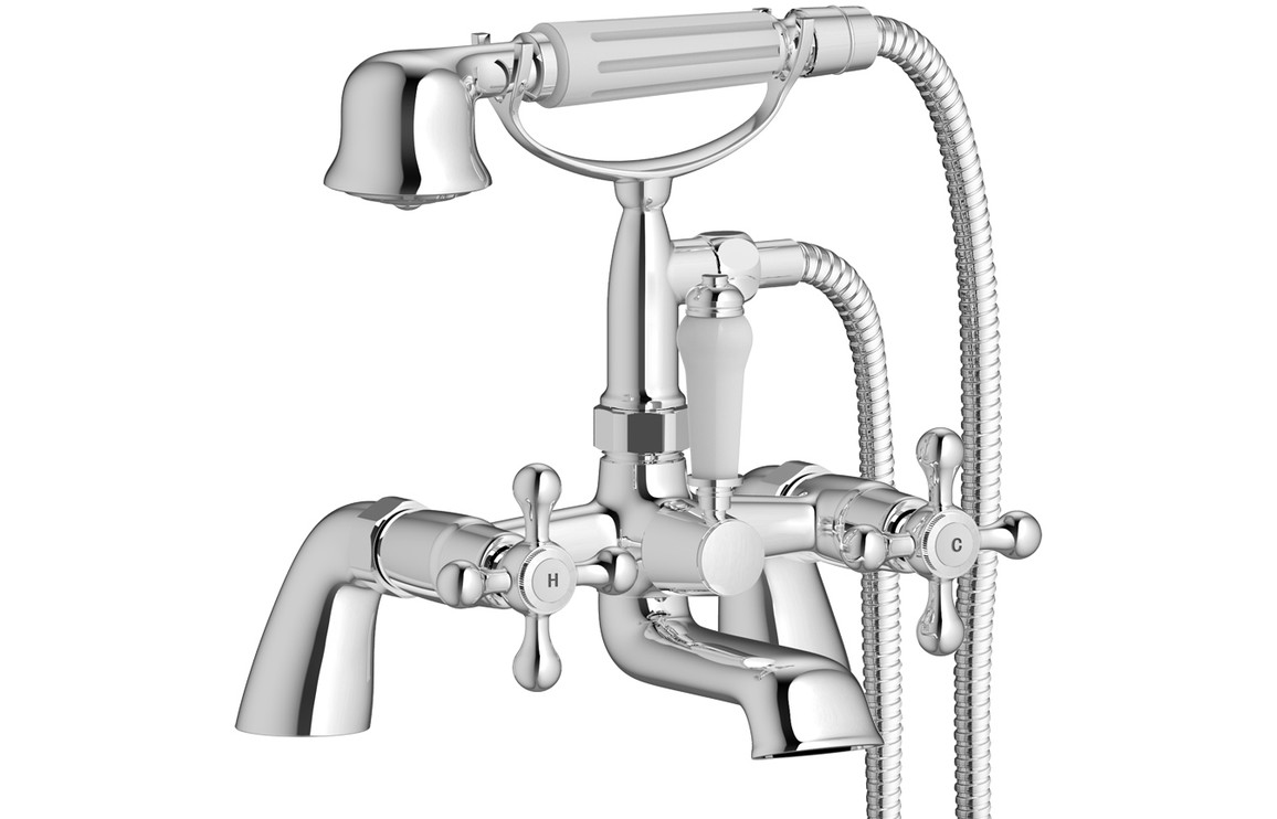 Torc Bath/Shower Mixer - Chrome