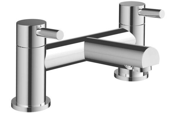 Victoria Bath Filler - Chrome