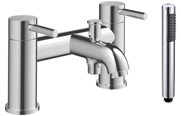Tortum Bath/Shower Mixer & Bracket - Chrome