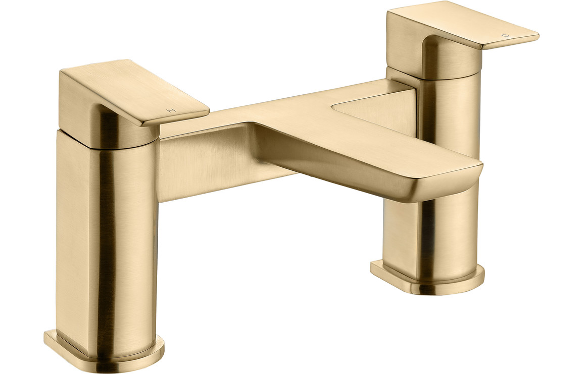 Kagera Bath Filler - Brushed Brass