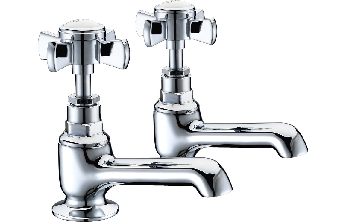 Derna Basin Taps - Chrome
