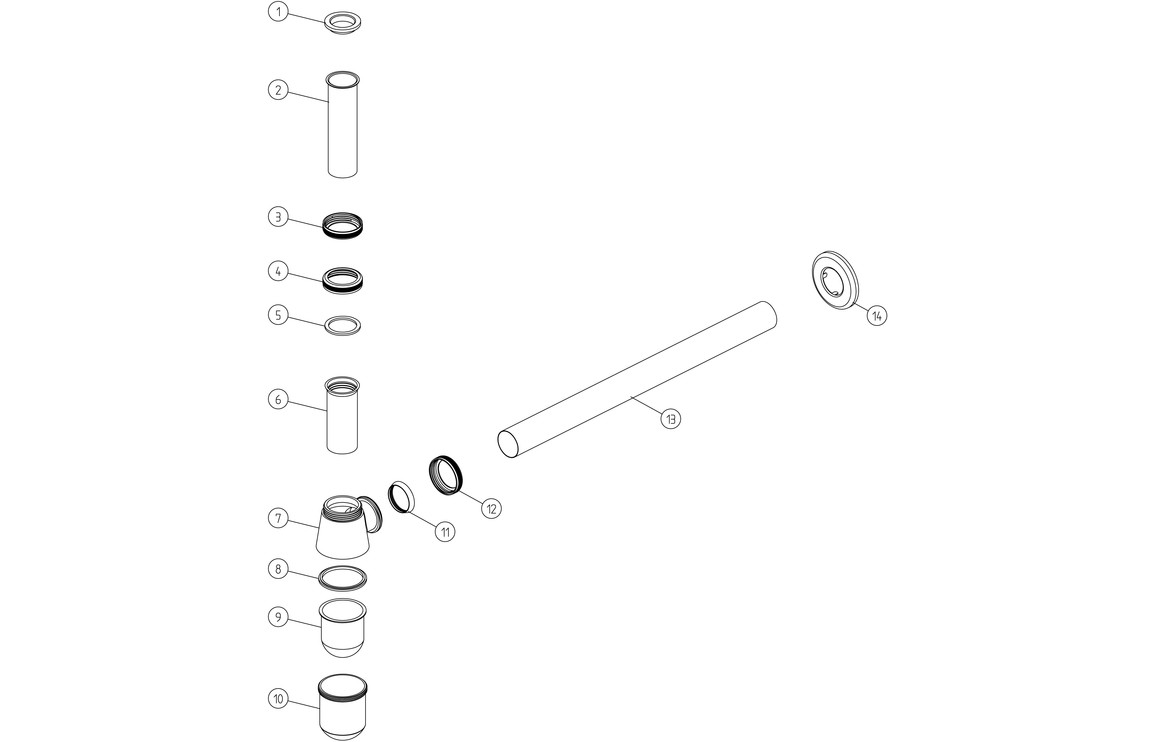 Bottle Trap - Chrome - Image 2