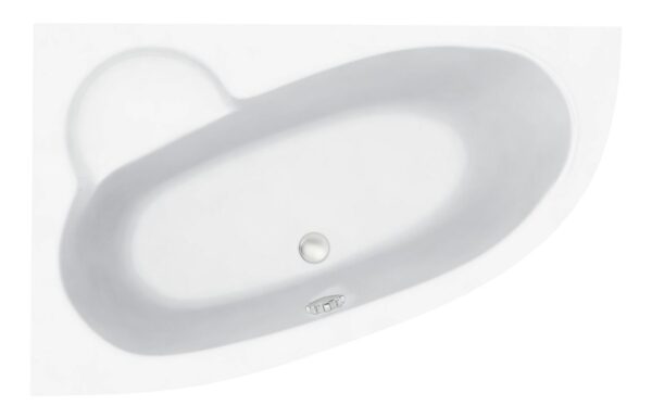 Belston 1500x950x600mm 0TH Offset Corner Bath w/Legs (LH)